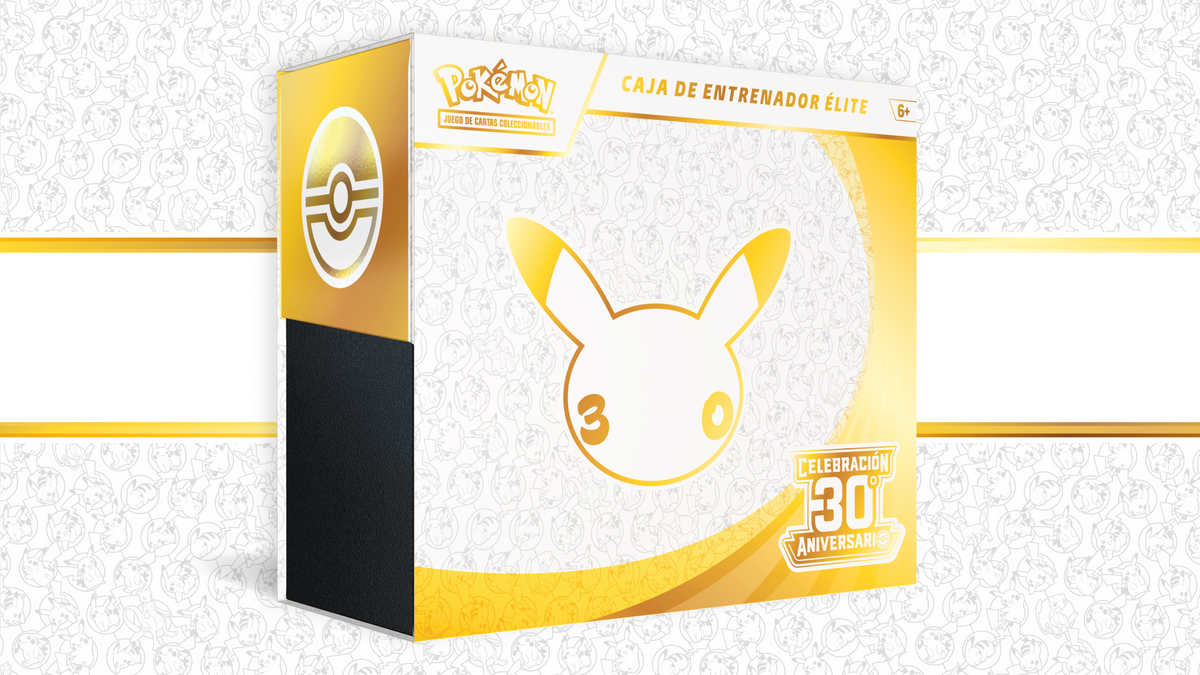 Cartas Pokémon precintadas de fábrica, serie 30.º Aniversario