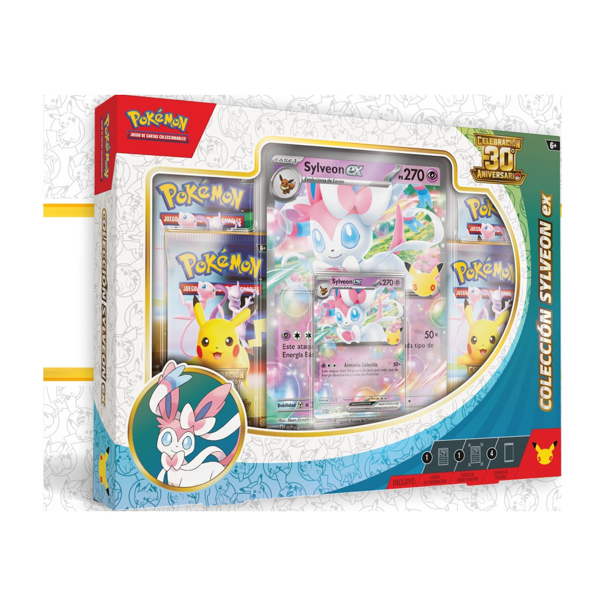 Colección Sylveon ex Celebración 30.º Aniversario, precintada de fábrica